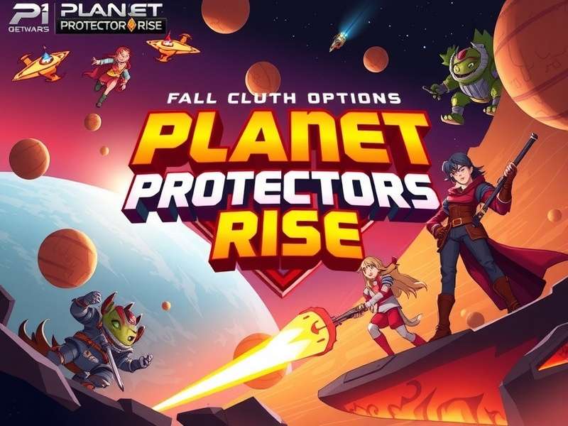 Planet Protectors Rise Game Banner